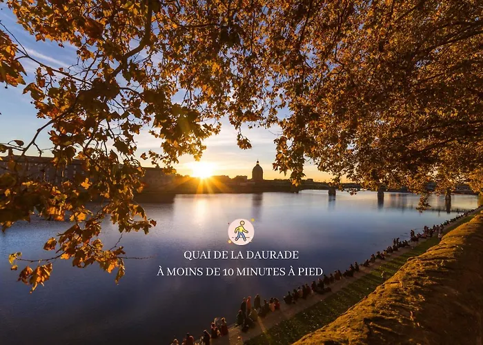 Wonder Appart' 402 - Vue Sur Garonne アパート トゥールーズ