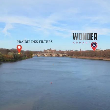 Wonder Appart' 402 - Vue Sur Garonne Toulouse